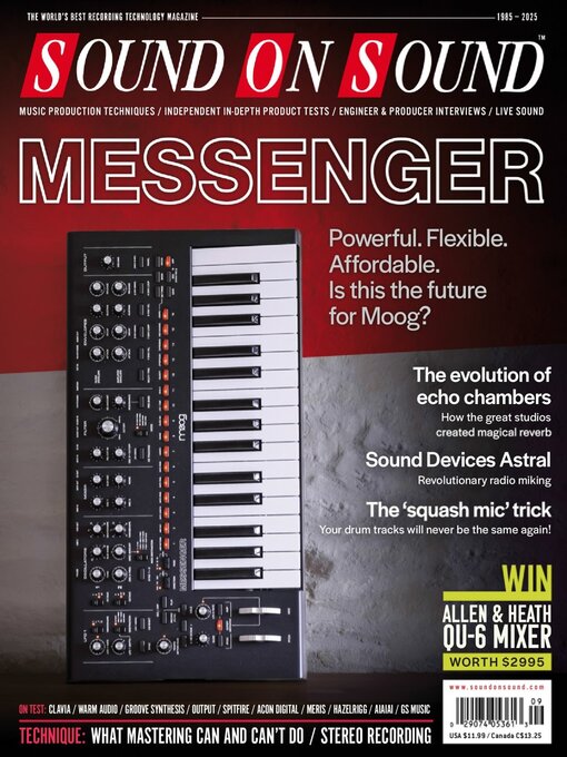 Title details for Sound On Sound USA by Sound On Sound Ltd - Available